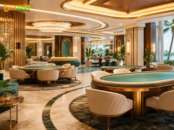 Ilustrasi suasana permainan European Blackjack MH yang tenang dan teratur